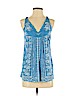 Lucky Brand Blue Sleeveless Top Size S (petite) - photo 1