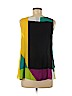 Worthington 100% Polyester Yellow Sleeveless Blouse Size M - photo 2