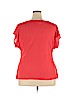 14th & Union Red Short Sleeve Blouse Size 2X - photo 2