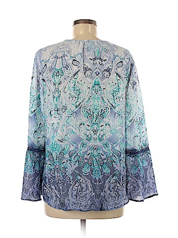 St. John's Bay Long Sleeve Blouse (view 2)