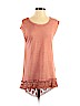 Dantelle 100% Rayon Orange Sleeveless Top Size M - photo 1