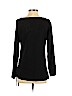 INC International Concepts Black Long Sleeve Top Size M - photo 2