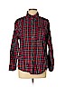 Mimi Chica 100% Cotton Red Long Sleeve Button-Down Shirt Size L - photo 1