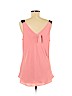 White House Black Market 100% Polyester Pink Sleeveless Blouse Size L - photo 2
