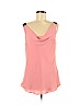 White House Black Market 100% Polyester Pink Sleeveless Blouse Size L - photo 1