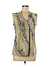 Dana Buchman Tan Sleeveless Top Size M - photo 1