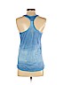Nike 100% Polyester Blue Active Tank Size S - photo 2