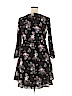 Ann Taylor LOFT 100% Polyester Black Casual Dress Size 14 - photo 2