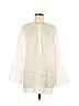 Lafayette 148 New York White Long Sleeve Blouse Size L - photo 1