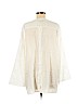 Lafayette 148 New York White Long Sleeve Blouse Size L - photo 2
