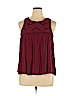 American Eagle Outfitters 100% Polyester Burgundy Sleeveless Blouse Size XL - photo 1