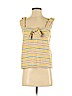 TeXTURE & THREAD Madewell 100% Cotton Yellow Sleeveless Top Size L - photo 1