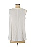 Ann Taylor LOFT 100% Cotton White Tank Top Size M - photo 2