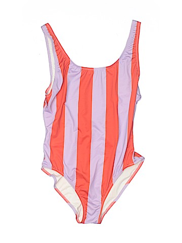 Solid & Striped One Piece Swimsuit (view 1)