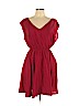 Kling 100% Polyester Red Casual Dress Size XL - photo 1