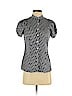 Banana Republic Blue Short Sleeve Button-Down Shirt Size XS - photo 1