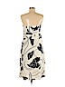 Ann Taylor 100% Silk White Casual Dress Size 8 - photo 2