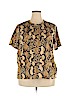 H&M 100% Cotton Tan Short Sleeve T-Shirt Size 3X - photo 1