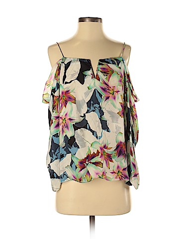 Nicole Miller Artelier 3/4 Sleeve Silk Top (view 1)