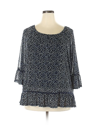 New Directions 3/4 Sleeve Top (view 1)