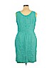R&K Green Casual Dress Size 16 - photo 2