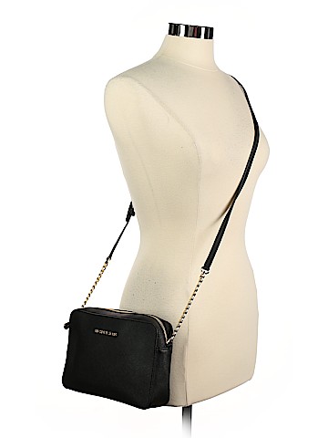 MICHAEL Michael Kors Leather Crossbody Bag (view 2)