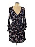 American Eagle Outfitters 100% Viscose Blue Casual Dress Size L - photo 1