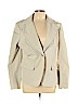 Escada Tan Silk Blazer Size EU 44 / US 14 - photo 1