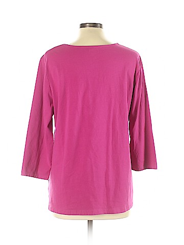 Croft & Barrow 3/4 Sleeve Top (view 2)