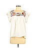 THML 100% Cotton White Long Sleeve Top Size M - photo 1