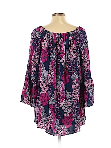 New Directions 3/4 Sleeve Blouse (view 2)