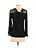 Meadow Rue Black Long Sleeve Blouse Size S - photo 2