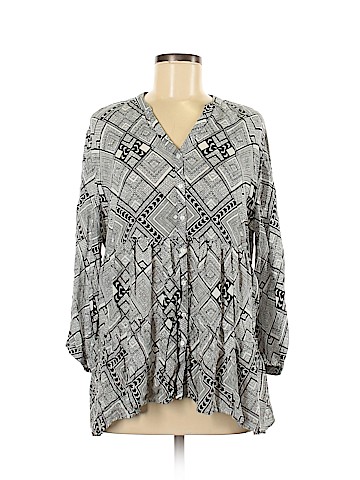 Bit & Bridle Long Sleeve Blouse (view 1)