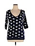 Torrid Blue 3/4 Sleeve T-Shirt Size Lg Plus (0) - photo 1