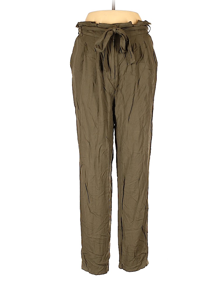 Leith Green Casual Pants Size M - photo 1