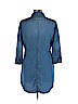Ci Sono 100% Cotton Blue Casual Dress Size L - photo 2