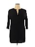 Zara Basic 100% Viscose Black Casual Dress Size XL - photo 1
