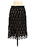 Ann Taylor 100% Cotton Black Casual Skirt Size 4 - photo 2