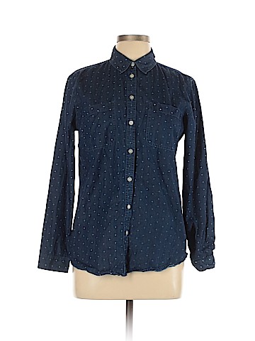 Ann Taylor LOFT Long Sleeve Button-Down Shirt (view 1)