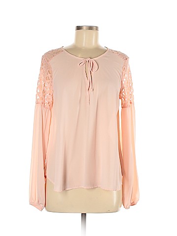 Les Amis Long Sleeve Blouse (view 1)