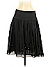 Express 100% Rayon Black Casual Skirt Size 2 - photo 2