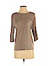 Dolan 100% Viscose Tan 3/4 Sleeve Top Size XS - photo 1
