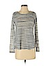 Iz Byer Gray Long Sleeve Top Size S - photo 1