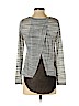 Iz Byer Gray Long Sleeve Top Size S - photo 2