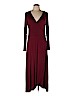 Gap Burgundy Casual Dress Size L (petite) - photo 1