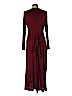 Gap Burgundy Casual Dress Size L (petite) - photo 2