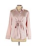 Linda Allard Ellen Tracy Pink Long Sleeve Button-Down Shirt Size 12 - photo 1