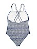 Ann Taylor LOFT Blue One Piece Swimsuit Size 16 - photo 2
