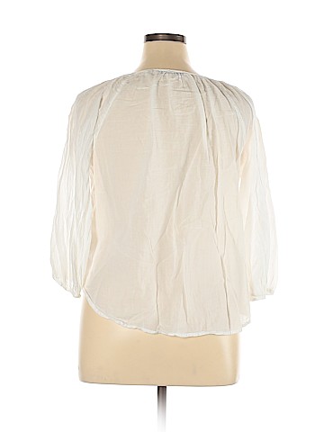 LC Lauren Conrad 3/4 Sleeve Blouse (view 2)