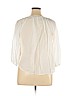 LC Lauren Conrad 100% Cotton White 3/4 Sleeve Blouse Size XL - photo 2
